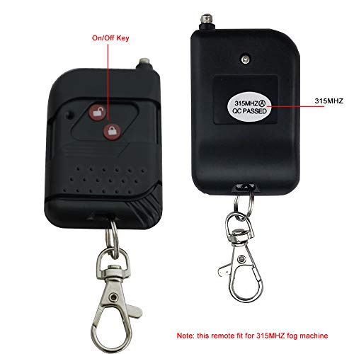 Sharelife Wireless Remote Controller Receiver Replacement Part For 400 500 900W Fog Smoke Machine Part Remote Fit For Frequency 315 #TOP1