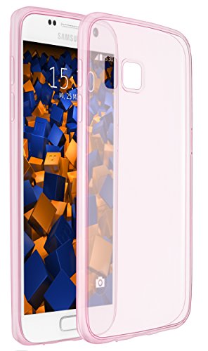 mumbi Coque de protection pour Samsung Galaxy S7 ,UltraSlim rose transparent