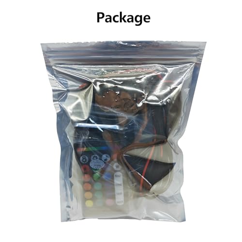Image of Replacement Controller with Handlebar Switch Brake Turn Signal Smart Energy-Saving Functions APP /RF Remote Control, 4Pin Control Box with 5A Fuse for Motorcycle RGB LED Underglow Lights