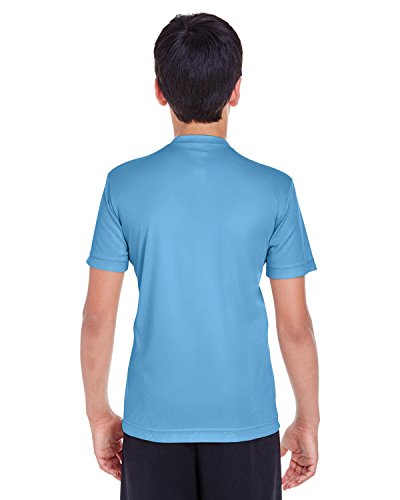Team 365 Youth Zone Performance T-Shirt XS SPORT LIGHT BLUE3