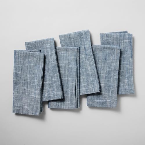 Servilletas de Chambray Sur La Table, Set de 6, Índigo miniatura 1