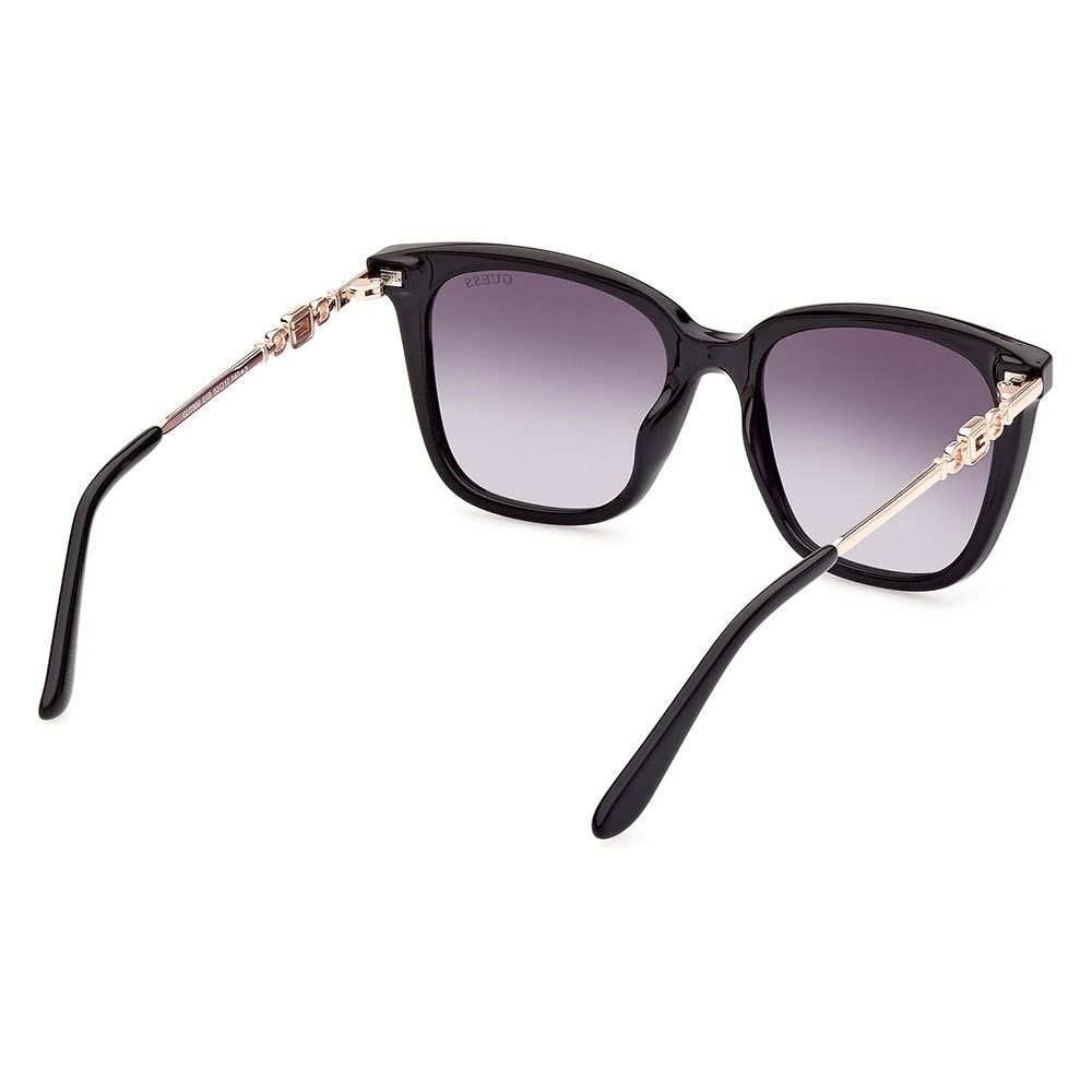 GUESS Unisex Guess Brille Glänzend Schwarz Sunglasses (1er Pack)