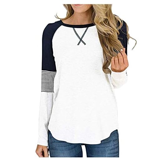 T-Shirt Femme Manche Longue A Rayures Imprimé Ample éLéGant Sexy Hiver Chaud Chic Pas Cher A La Mode Casual Sweatshirt