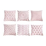 🎀Diseño único: la hermosa funda de almohada SIMPVALE está diseñada para una sensación de lujo y elegancia, está hecha de piel sintética de alta calidad con un diseño y aspecto elegantes, perfectamente adecuada para accesorios de fotografía. Adecuado para sofá, cama, hogar, oficina.