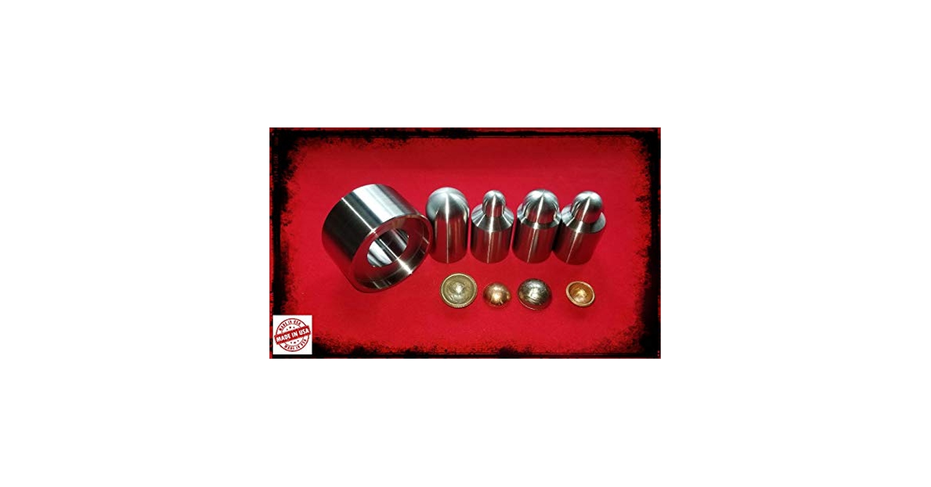 【@よいこ】 コインベル作成キット Doming Tool Kit Amazon.com: Doming Tool Kit, 4 Pin Sizes, Coin Ring Tools