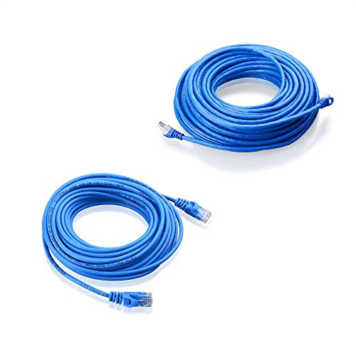 Cable Ethernet Cat6A Shielded RJ45 Azul 23 m y 10.67 m miniatura 1