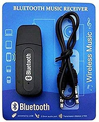 REMES Bluetooth Stereo Audio Receiver with 3.5mm aux Cable- Compatible with Smart Phones-Bluetooth Music Receiver