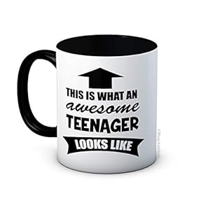 This is What an Awesome Teenager Looks Like – Ceramic Coffee Mug – A Great Gift Idea for Any Occasion