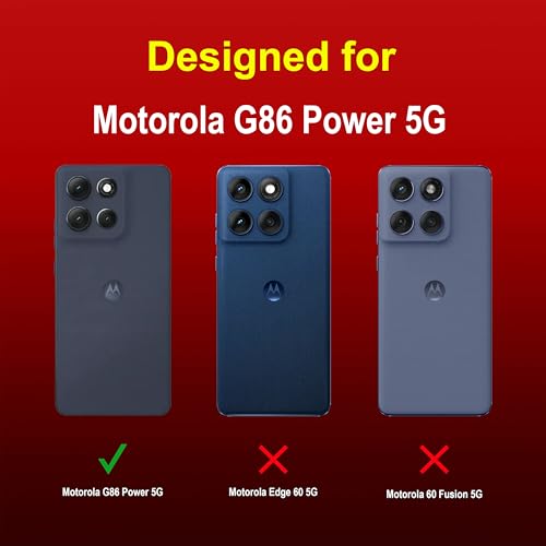 Image of amazon basics Back Case Cover for Motorola G86 Power 5G | Compatible for Motorola G86 Power 5G Back Cover | Liquid Silicon Magic Case with Camera Protection | Red