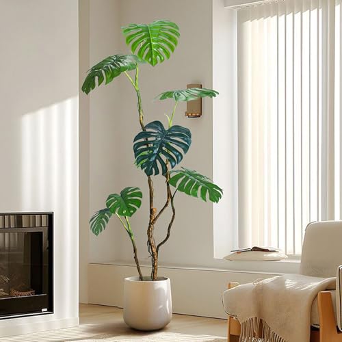 [LJKI] �ϗt�A�� �t�F�C�N�O���[�� �����X�e�� ��^ �Ƃ̑��� �l�H���� ��Ύ� �I�V���� �ϗt�� ���� �C���e���A �u�� ���� ���r���O ������� �����s�v �R�� ���L �傫�� 120cm �K���̖� �l�H�ϗt�A�� ���A�� �y���g��Ȃ��ϗt�A��