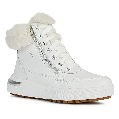 Geox D Dalyla B Abx A, Stivaletti Donna, Bianco (White)...
