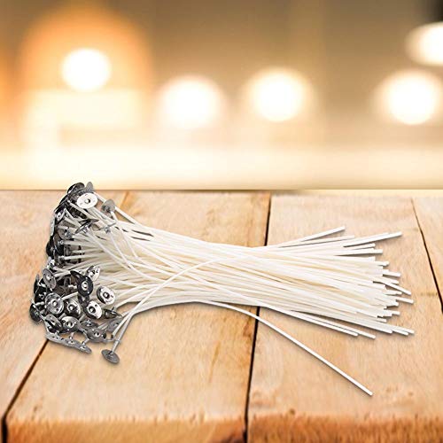 Hyuduo 100 pcs Mecha de Algodón para Velas 20 cm miniatura 4