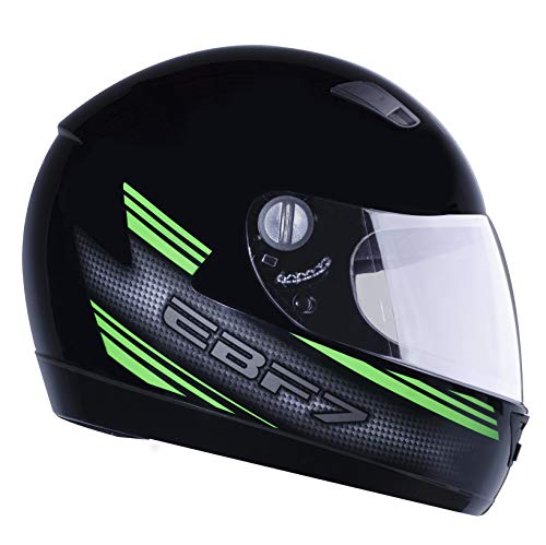 Capacete New Ebf 7 Carbon 58/Preto/Verde