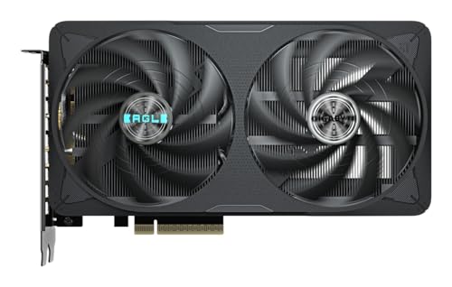 GeForce RTX 5060 Ti EAGLE OC 8G Scheda Grafica – 8 GB GDDR7, 128 bit, PCI-E 5.0, 2617 MHz Frequenza del core, 3 x DisplayPort, 1 x HDMI, GV-N506TEAGLE OC-8GD - Scheda video - Immagine 1