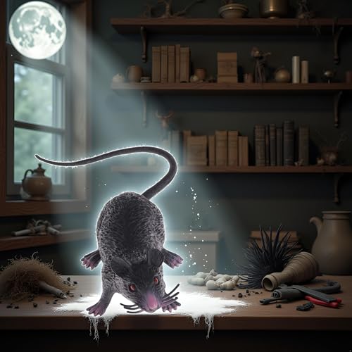 DPWOUM Ratten-Maus-Modell-Figuren aus Kunststoff, für Halloween, Tricks, Requisiten, schwarz, preiswert, Party- und Scherzartikel, Ornamente