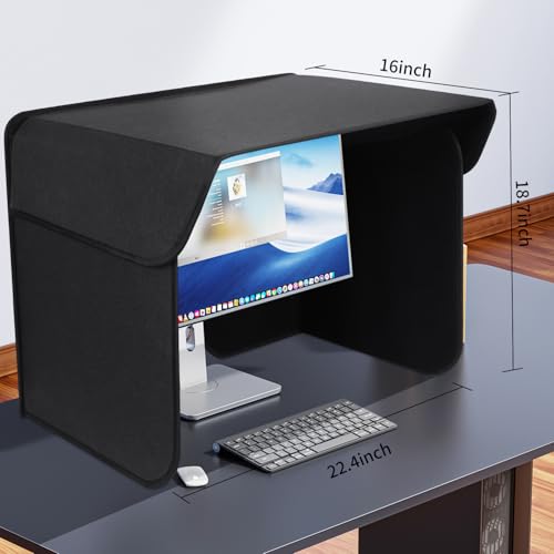 Image of 27 inch Display Monitor Hood Sunshade