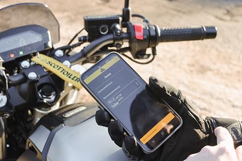 Scottoiler Essentials Micro xSystem 3.0+ Automatischer Motorradkettenöler mit Bluetooth-Steuerung über die Scottoiler App - SO-8500-30P
