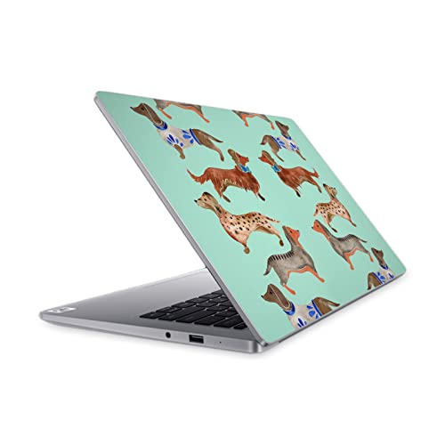 Autocollant vinyle Mi Notebook 14 2020 skin protection motif chien bleu