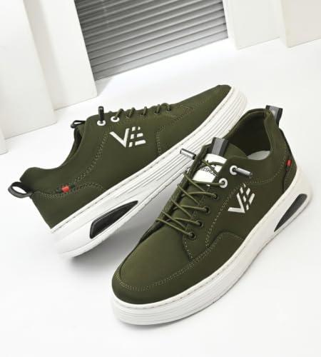 Image of Men Casual Sneaker Shoes | Stylish Casual | Trendy Shoes with Laces for Men & Boys | Walking Shoes for Men | Lightweight and Flexibility Shoe