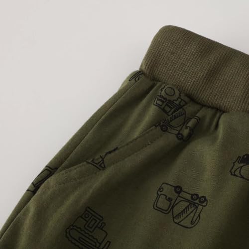 Image of Toddler Boy Clothes Kids Summer Cotton Outfits Shirt Short Sets Size 2-7