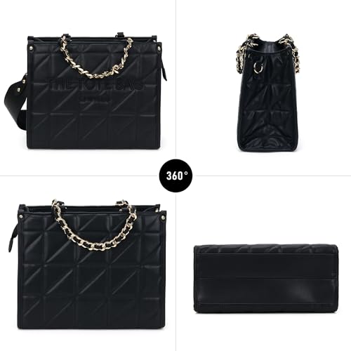 Tote Bag for Women, Top Handle Stachel Purse and Handbags with Shoulder Strap - Image 7