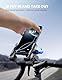 Grefay Fahrrad Handyhalterung Handyhalter Motorrad [1s-Sperre] 2025 Handy Fahrradhalterung Universal Lenker Halter für iPhone 15 14 13 Pro Max Plus, Samsung S24, Smartphone (Grau)