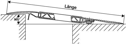 Bridge – Mobile Drum, 4000 kg Traditionelles Wissen, Länge 1,24 m, Breite: 1,50 m