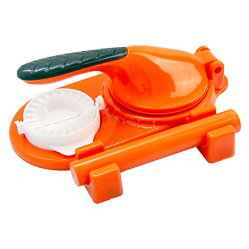 Angoily Ensemble de Presse Manuelle Tortilla Maker avec Bouletage Skin Maker Skaker Moule Moule Pizza Pâte Pâque Pressoir Rotis Press Press Fonds For Home Kitchen Orange