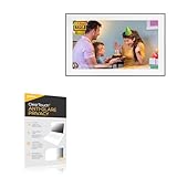 BoxWave Screen Protector Compatible with FOOJOE 15.6 in Digital Picture Frame - ClearTouch Anti-Glare Privacy (2-Pack), Privacy Screen Protector Flexible Film Anti-Glare