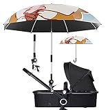Nakazawa Children's Umbrella Baby Umbrella Sstroller,Ultimate Protection for Your Toddler with Our Baby Umbrella Stroller ，Clip-on Umbrella, Stroller Sun Shade