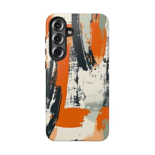 Coque Samsung S25 Plus incassable contre les rayures avec motif abstrait