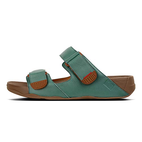 Image of FitFlop Men's Gogh Moc Slide Leather Sandal