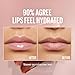 Maybelline Lifter Gloss, Hydrating Lip Gloss with Hyaluronic Acid, Ice, Pink Neutral, 0.18 Ounce