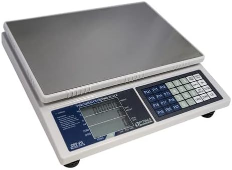 6.6 LB x 0.0002 LB / 3 KG x 0.1 Gram Large (13 x 9 Inch Tray) Counting Scale Coin Parts Inventory Paper Piece