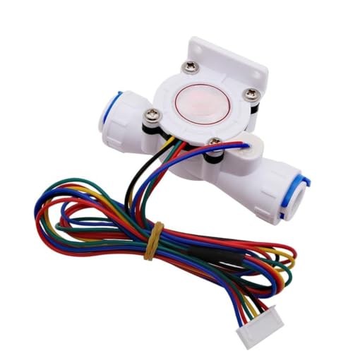 Sensor de flujo agua efecto Hall miniatura medidor TDS temperatura purificadores agua 3