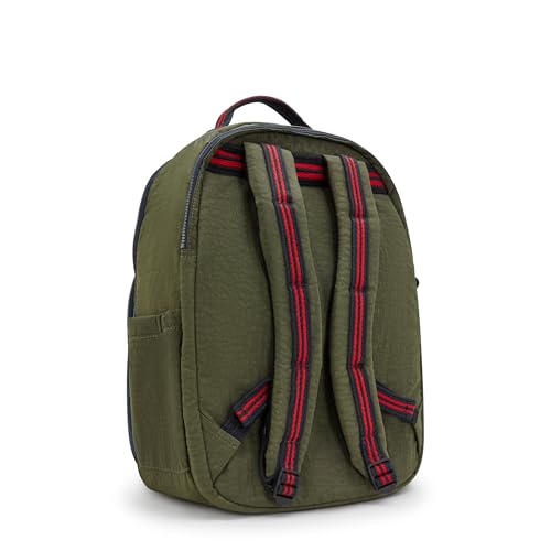 Image of Kipling Women's Seoul Extra Large 17 inch Laptop Backpack, Durable, Roomy with Padded Shoulder Straps, Built-In Protective Sleeve