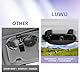 LUWU Kompatibel mit BMW X1 X2 X3 X5 1er 3er 5er 7er Auto Sonnenbrillenhalter Auto Brillenhalter,Sonnenbrillenhalterung Brillenetui Innenraum Zubehör,Auto Glasses Case Holder Brillenetui(Schwarz)