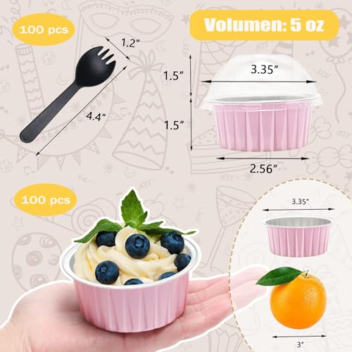 Recopilación de Moldes individuales para magdalenas . 24 Imagen adicional