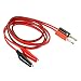 YOKIVE Test Leads, Multimeter Banana Plug to Alligator Clip Test Cable | Testing Electronic Work, Great for Laboratory Test Work (Red, Black, 1M)