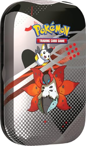 Pokémon TCG: Unova Mini Tin - Volcarona &amp; Emolga (2 Booster Packs &amp; 1 Sticker Card)