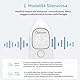 Berrcom Fieberthermometer Kontaktlos Stirn-und Ohrthermometer Digitales Medizinisches Thermometer