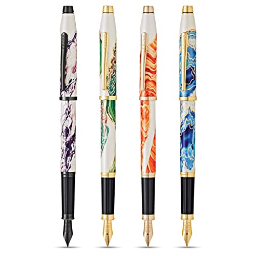 Cross Wanderlust Everest - Fountain Pen with Medium Nib incl. Premium Gift Box - Refillable Cartridge Pen - Image 3