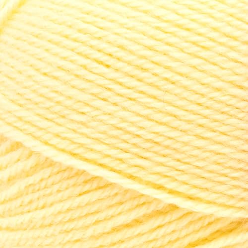 Image of Lion Brand Yarn, Baby Soft Baby Blanket Yarn for Crocheting, Knitting, and Crafts, Lemonade, 1 Pack | Light DK Acyrlic Nylon Blend Fiber for Soft Baby Blankets, Knit Garments, Crochet Hats, Machine Washable Yarn
