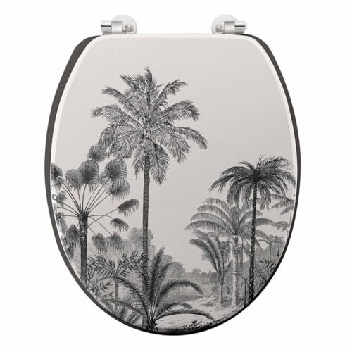 Abattant WC Imprimé Palmier