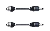 Replacement Pair Set of 2 Rear CV Axle Shafts For W116 W123 C107 Mechanics Choice for Mercedes-Benz
