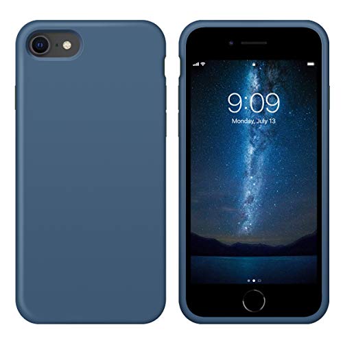 OUXUL iPhone SE 2020 Case,iPhone 7/8 Phone case,iPhone 7 case Liquid Silicone Gel Rubber Phone Case,iPhone SE 2020/8/7 4.7