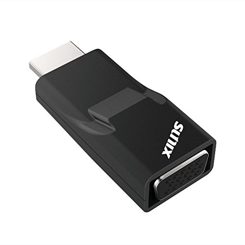Preisvergleich Produktbild Sunix H2V37C0 Adapter HDMI Stecker > VGA Buchse schwarz