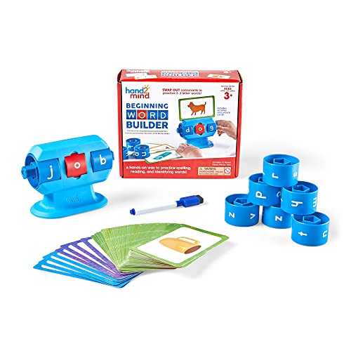 hand2mind Beginning Word Builder, CVC Word Builder, Sight Words Games, CVC Word Games, Spelling Games, CVC Word Cards, Spelling Puzzle, Reading Games, Preschool Reading, Reading Manipulatives by hand2mind - Used condition - CA$23.62