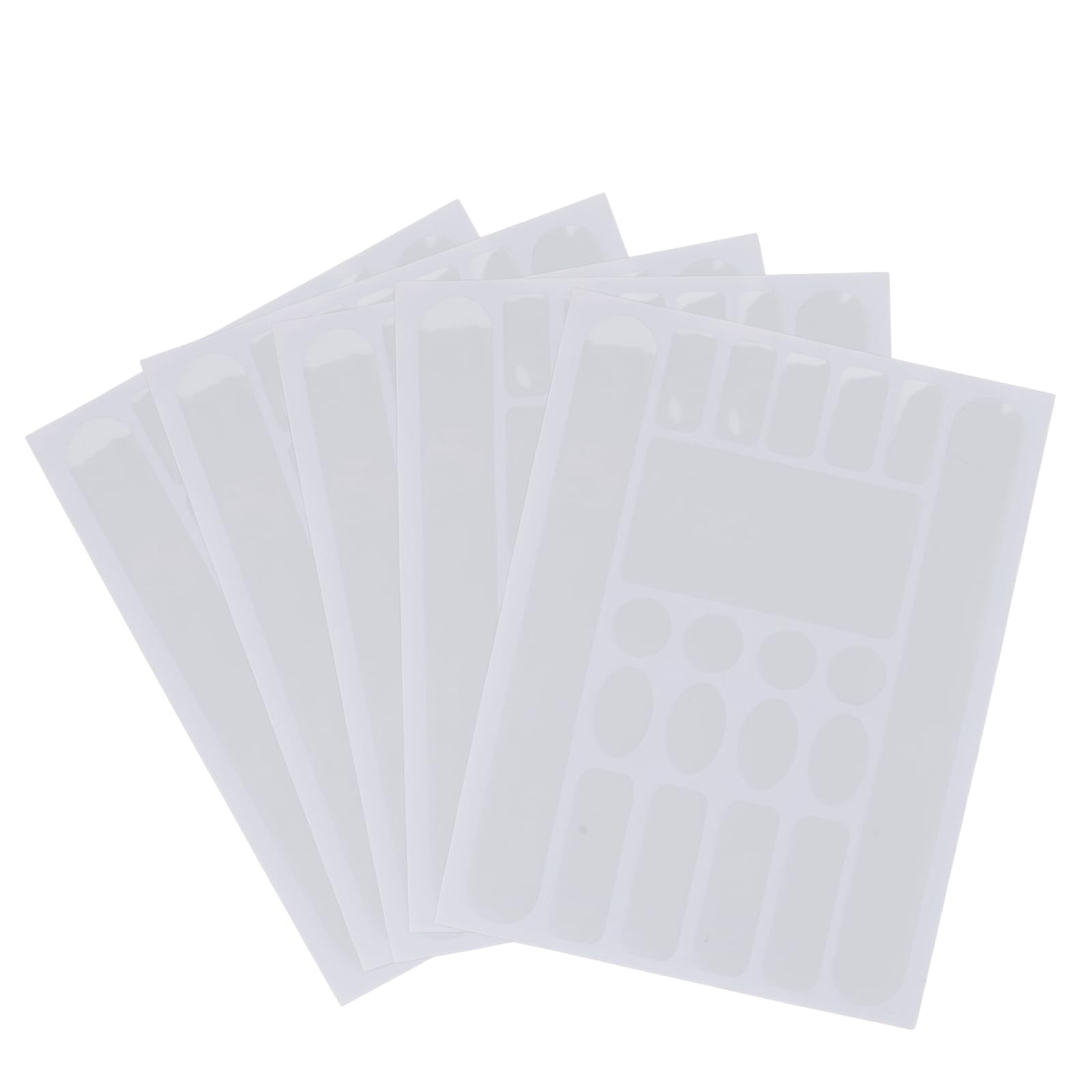 100 Pcs Pegatinas Bicicleta, 5 Sets, Protector Cuadro Bicicleta Impermeable Anti-Rub, Película Protección Pintura, Pegatinas Adhesivas para Bicicleta Montaña Carretera