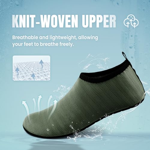 Image of IceUnicorn Water Shoes Men Women Beach Swim Aqua Barefoot Socks Pool Quick Dry Yoga